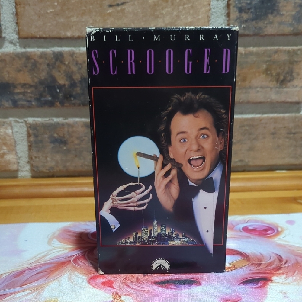 Scrooged VHS (1988) – Comedy/Fantasy Holiday Classic - Picture 2 of 10